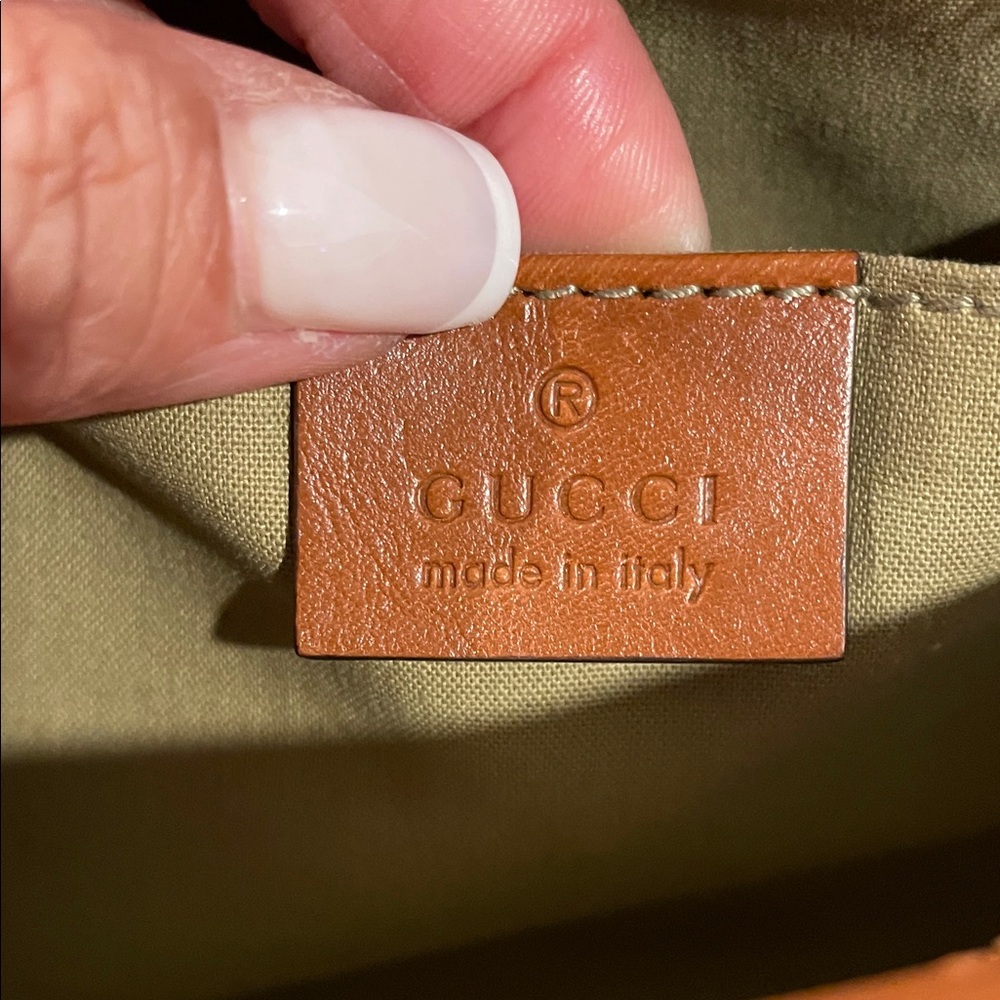 Gucci Canvas Messenger Bag - Picture 5 of 12